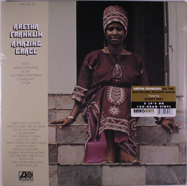 Aretha Franklin With James Cleveland & The Southern California Community Choir – Amazing Grace / DISCO DOBLE (NUEVO, SELLADO) BOXV54
