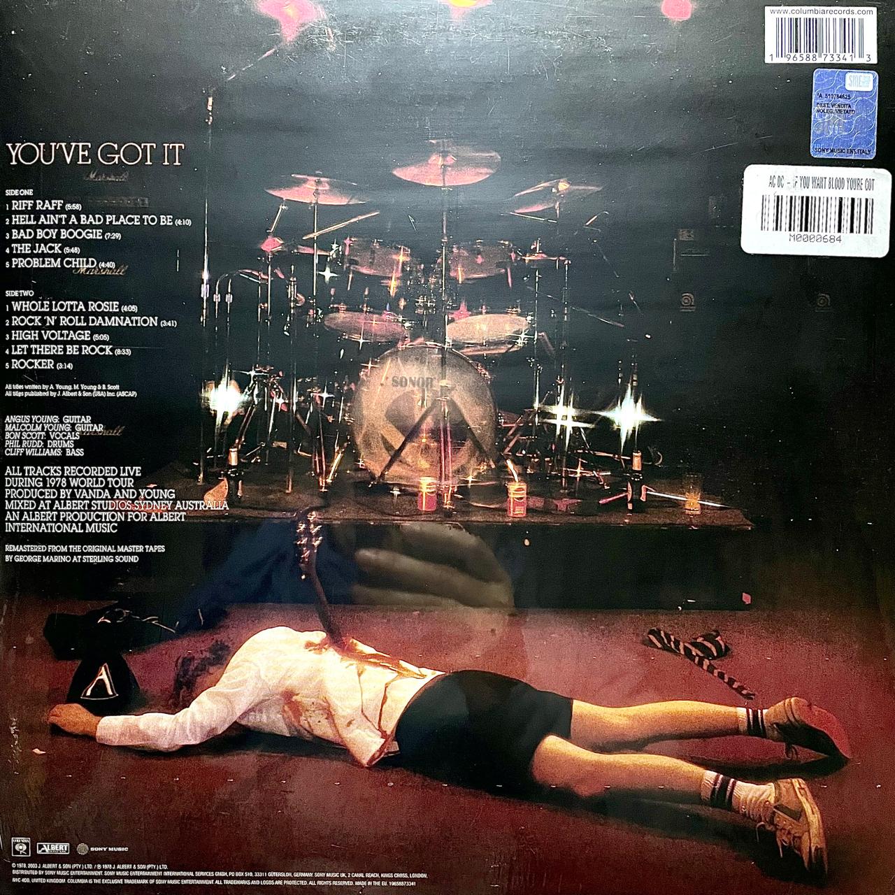 AC/DC – If You Want Blood You've Got It - 50 Anniversary Special Edition (NUEVO, SELLADO) BOXV24