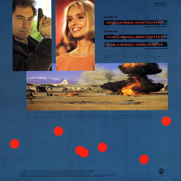 a-ha – The Living Daylights (Extended Mix) (EX FUNDA VG+) BOX36