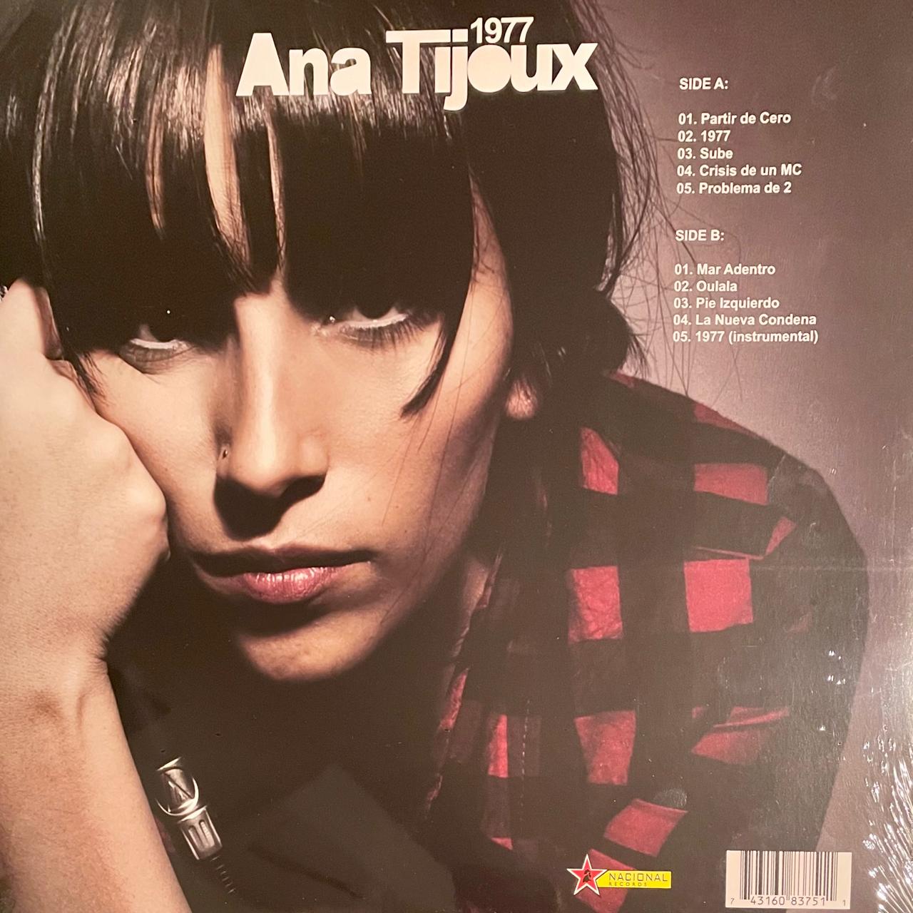 Ana Tijoux – 1977 (NUEVO, SELLADO) BOXV33