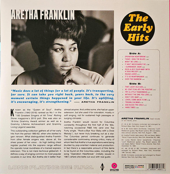 Aretha Franklin – The Early Hits (NUEVO, SELLADO) BOXV11