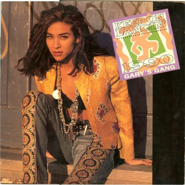 Gary's Gang – Keep On Dancin' 1990 (NM, FUNDA EX) BOX33