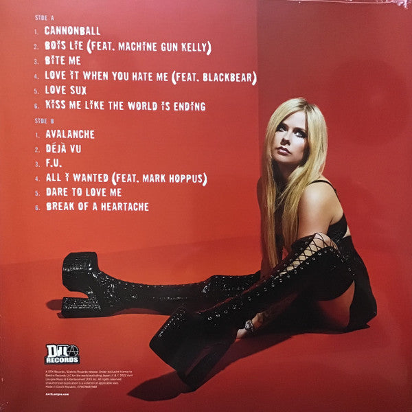 Avril Lavigne – Love Sux (NUEVO, SELLADO) BOXV11