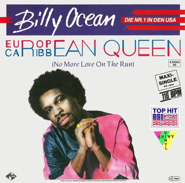 Billy Ocean – European Queen (No More Love On The Run) (NM, FUNDA VG+) BOX24