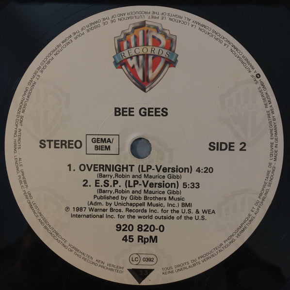 Bee Gees – E·S·P  (EX) BOX35