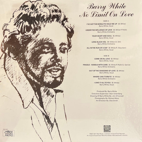 Barry White – No Limit On Love (NUEVO, SELLADO) BOXV27
