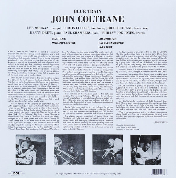 John Coltrane – Blue Train (NUEVO, SELLADO) BOXV46