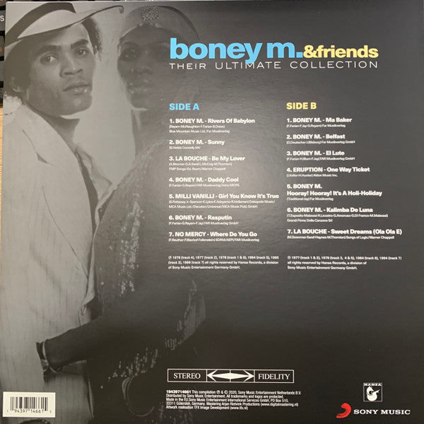 Boney M. – Boney M. & Friends - Their Ultimate Collection (NUEVO, SELLADO) BOXV21