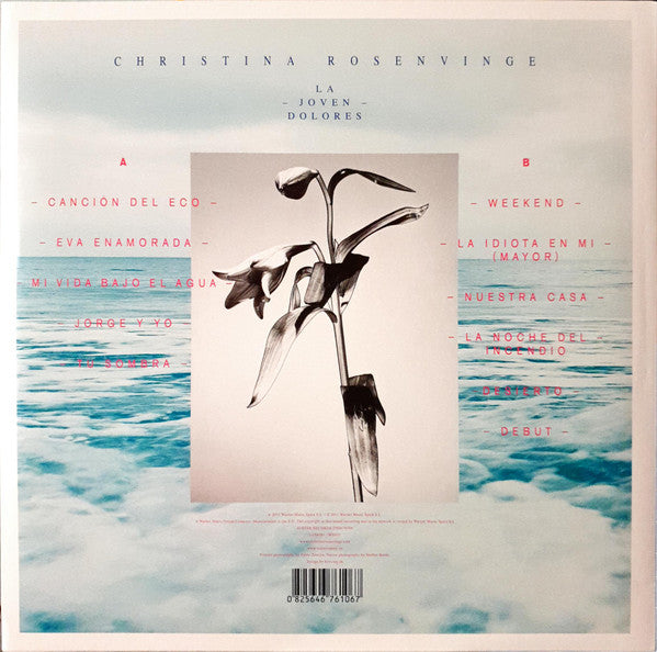 Christina Rosenvinge – La Joven Dolores - LP+CD (NUEVO, SELLADO) BOXV17