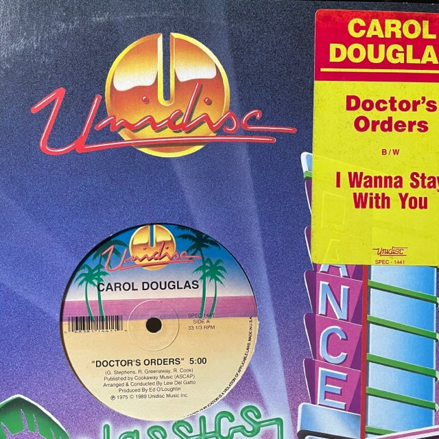 Carol Douglas – Doctor's Orders / I Want To Stay With You (NM) Box39