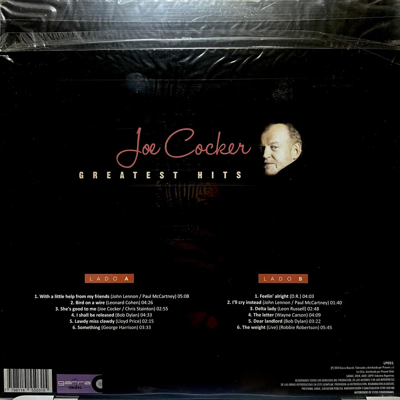 Joe Cocker – Greatest Hits (NUEVO, SELLADO) BOXV9