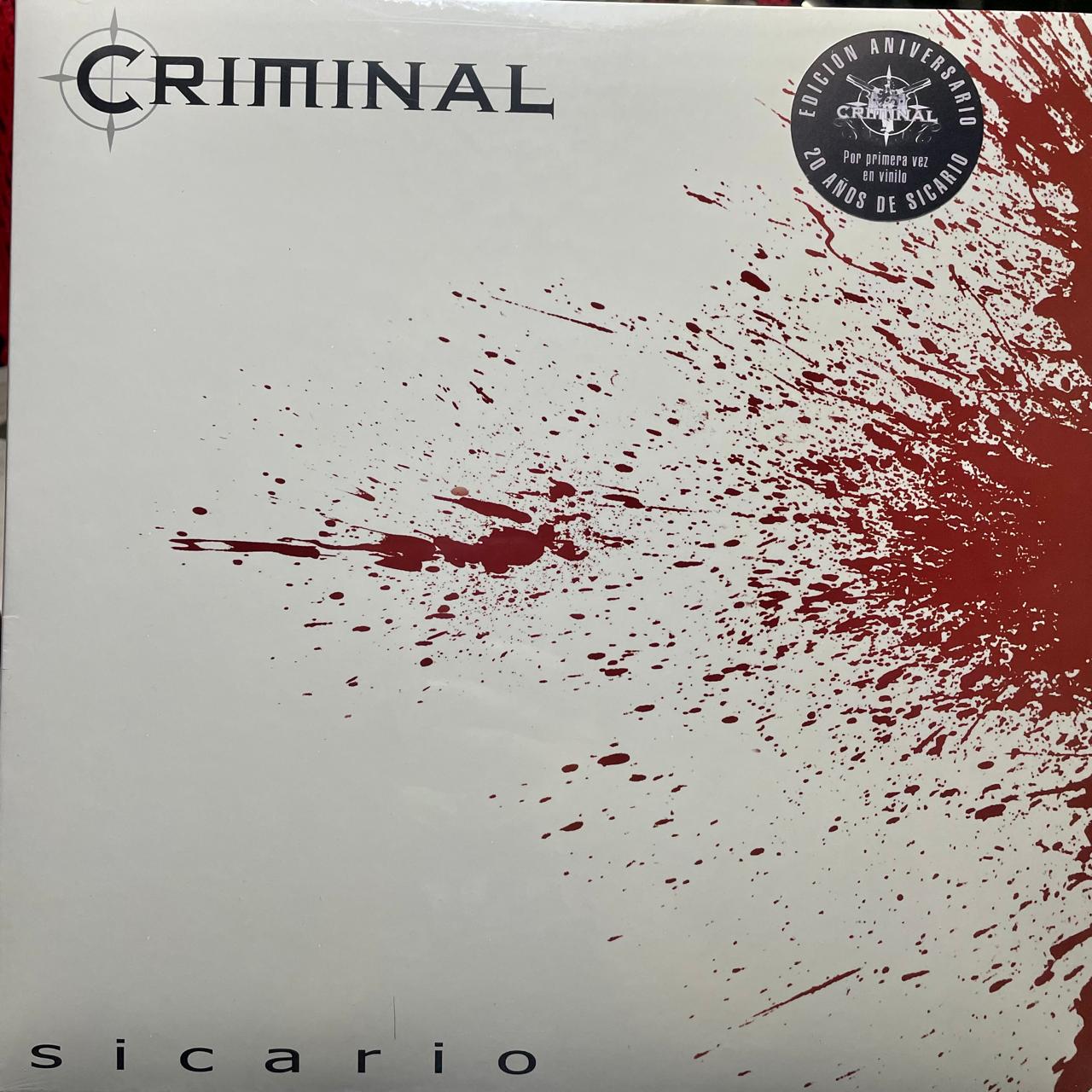 Criminal – Sicario - EDICIÓN ANIVERSARIO 20 AÑOS (NUEVO, SELLADO) BOXV10