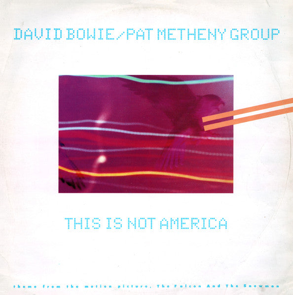 David Bowie / Pat Metheny Group – This Is Not America (Theme From The Original Motion Picture, The Falcon And The Snowman) (NM, FUNDA EX) BOX23