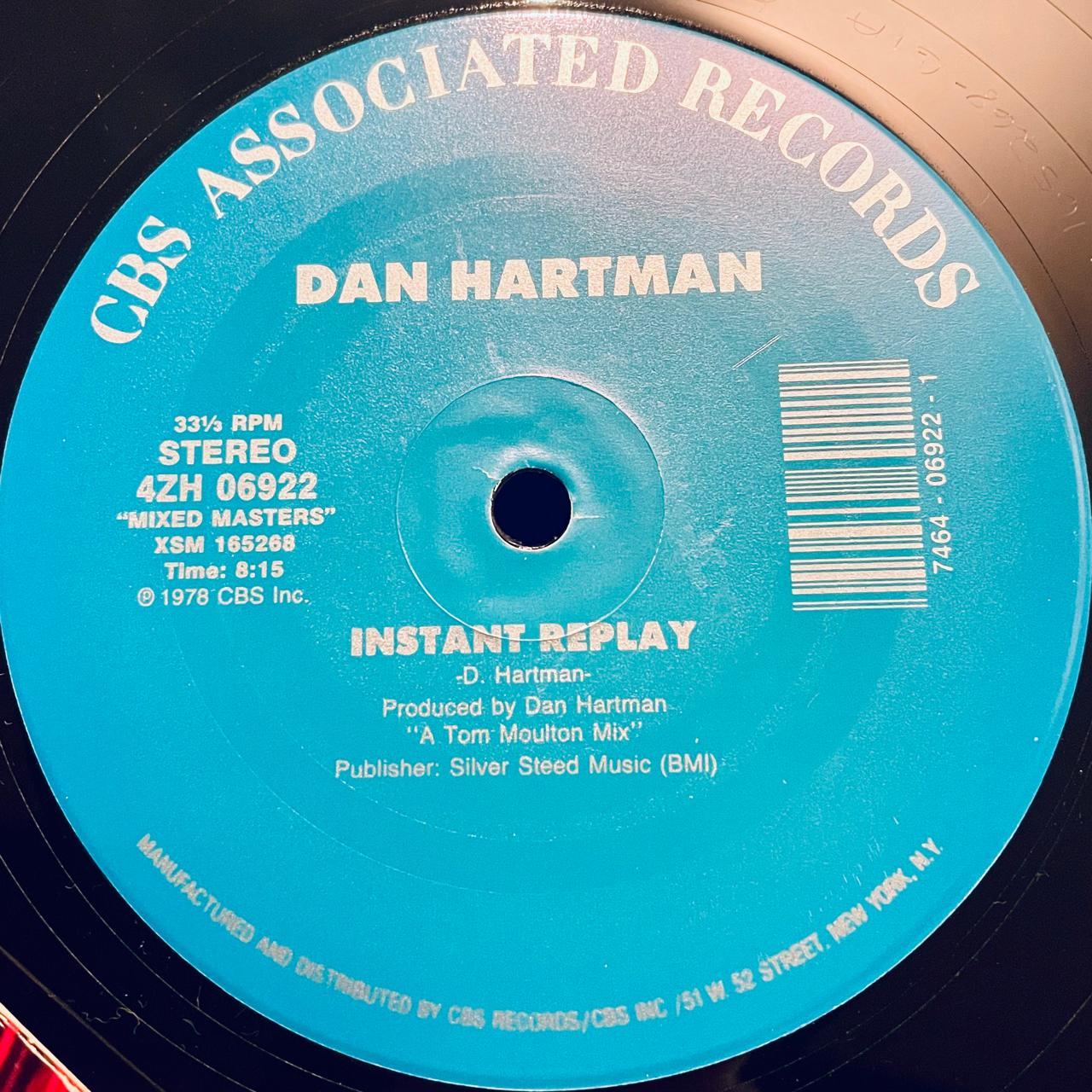 Dan Hartman – Instant Replay / Vertigo/Relight My Fire (NM) BOX18