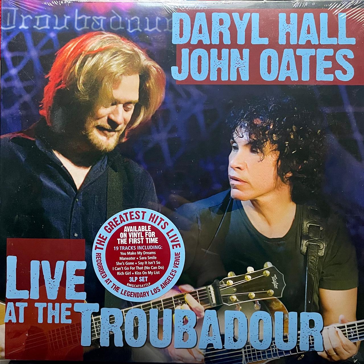 Daryl Hall John Oates – Live At The Troubadour / DISCO TRIPLE (NUEVO, SELLADO) BOXV10