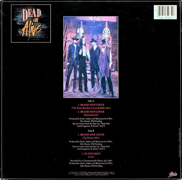 Dead Or Alive – Brand New Lover (NM) BOX7