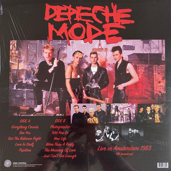 Depeche Mode – More Than A Party In Amsterdam (Live 1983 - FM Broadcast) /EDICION LIMITADA 500 COPIAS (NUEVO, SELLADO) BOXV6