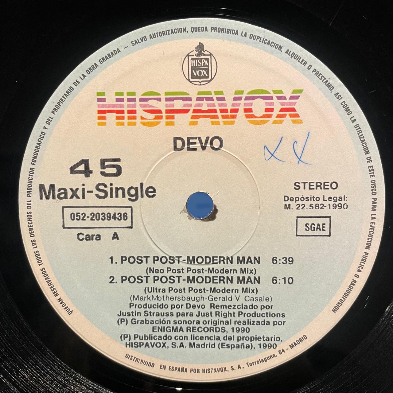 Devo – Post Post-Modern Man (VG+) BOX12