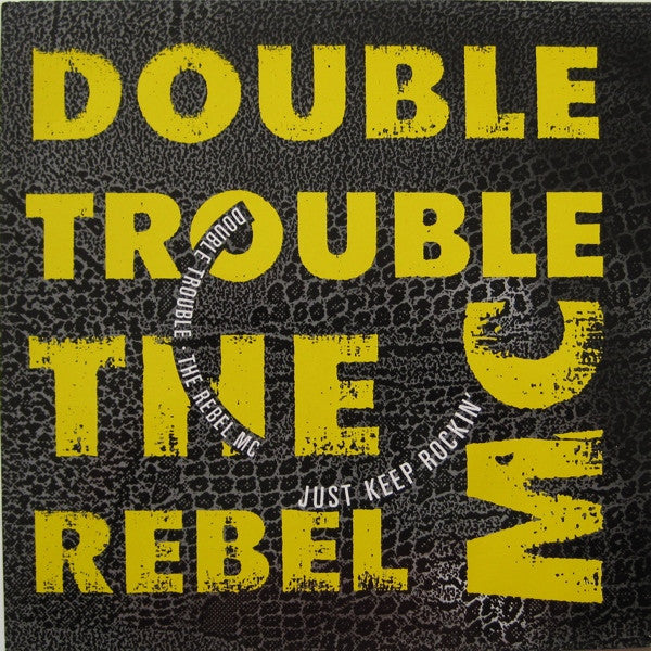 Double Trouble + Rebel MC – Just Keep Rockin' (NM, FUNDA VG+) BOX24