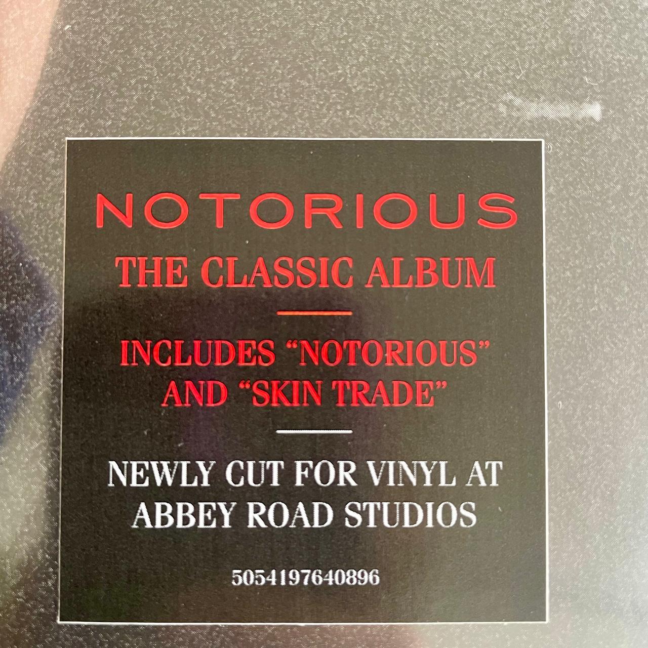 Duran Duran – Notorious (NUEVO, SELLADO) BOX42