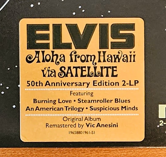 Elvis – Aloha From Hawaii Via Satellite - 50th Anniversary Edition / DISCO DOBLE (NUEVO, SELLADO) BOXV44
