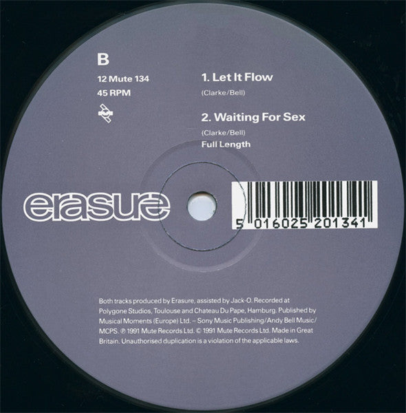 Erasure – Am I Right? (VG+) BOX12