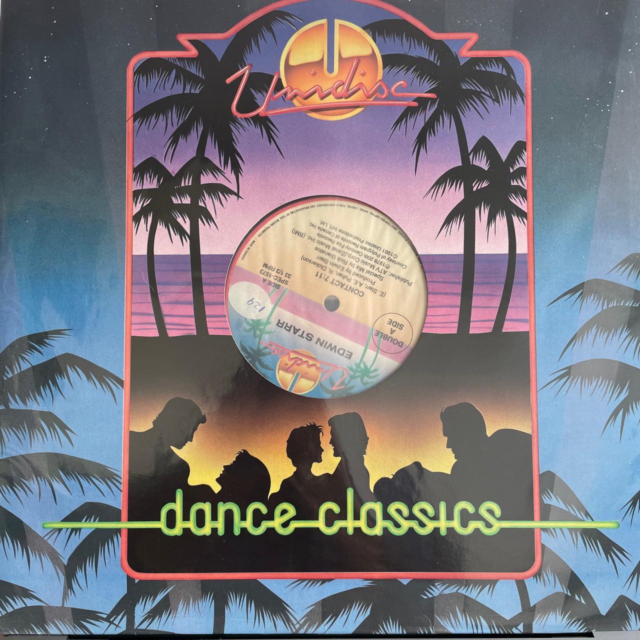 Edwin Starr – Contact / H.A.P.P.Y. Radio (NM) - PEGATINA EN GALLETA VER FOTO- BOX7