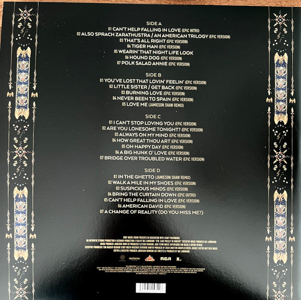 Elvis Presley – Baz Luhrmann’s EPiC (Elvis Presley In Concert) (Original Motion Picture Soundtrack) / DISCO DOBLE (NUEVO, SELLADO)