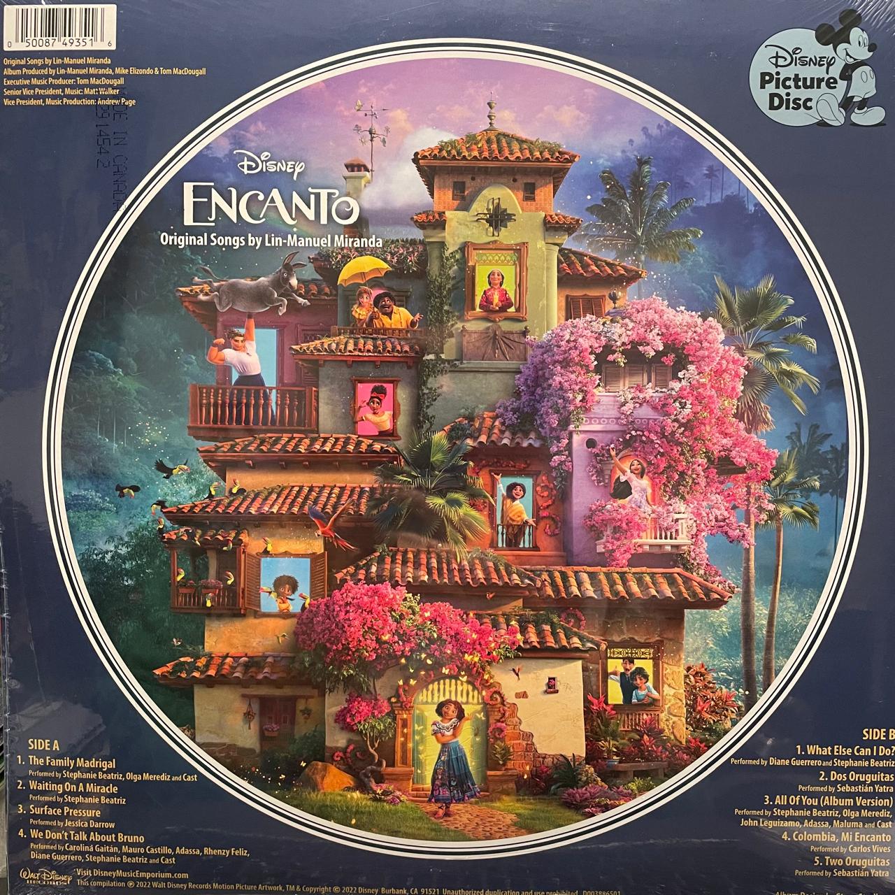 Various – Encanto / Picture Disc (NUEVO, SELLADO) BOXV36