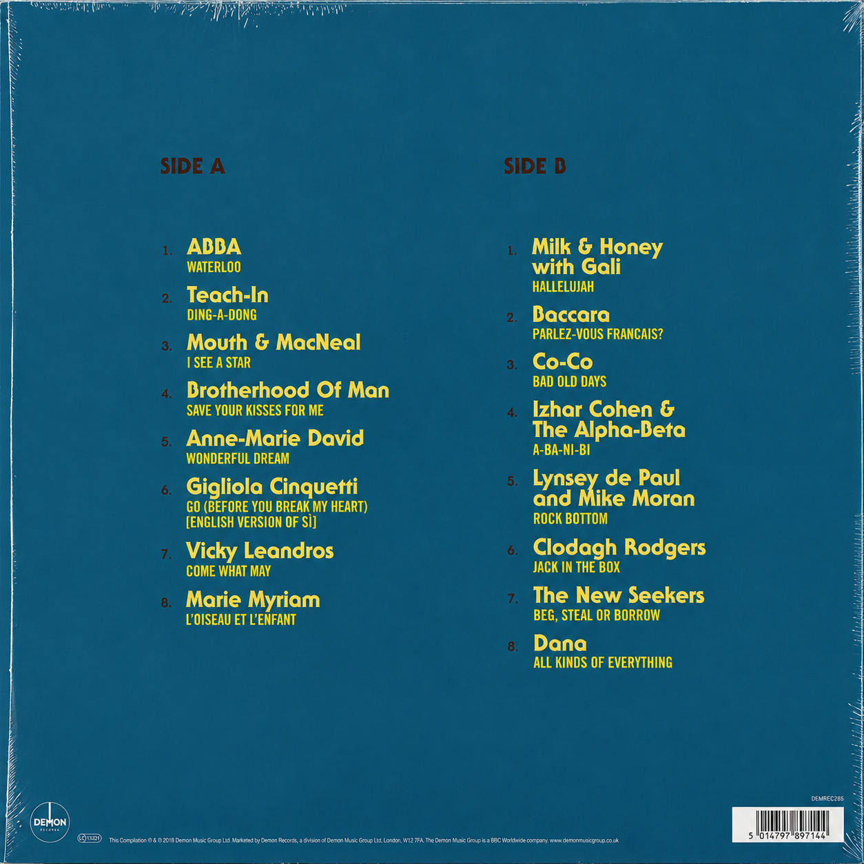 Various – Seventies Euro Classics (NUEVO, SELLADO) BOXV41