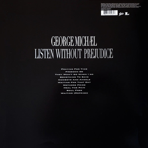 George Michael – Listen Without Prejudice Vol. 1 (NUEVO, SELLADO) BOXV16