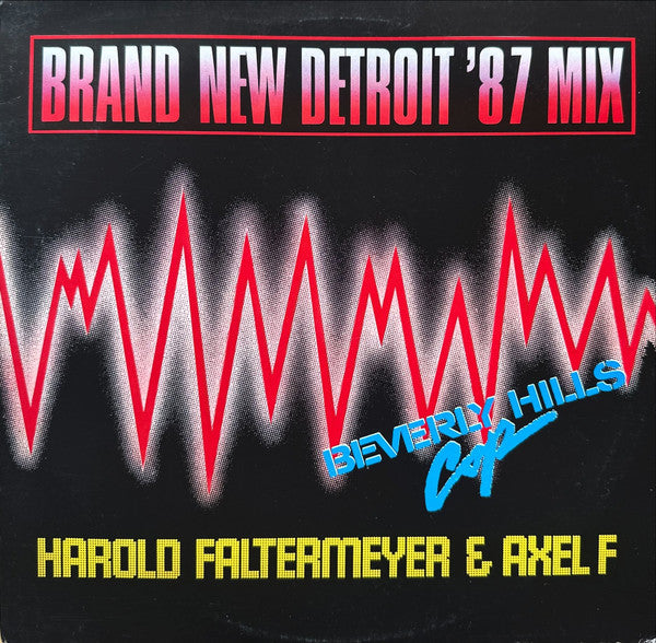 Harold Faltermeyer & Axel F – Axel F (Brand New Detroit '87 Mix) (EX)-TIMBRE EN GALLETA VER FOTO- BOX36