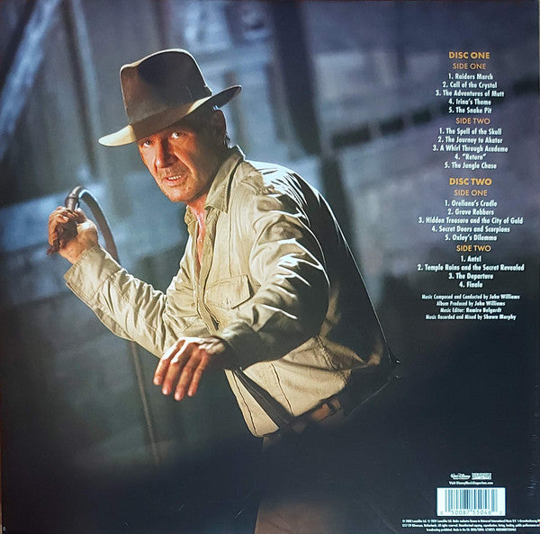 John Williams – Indiana Jones And The Kingdom Of The Crystal Skull (Original Motion Picture Soundtrack) / DISCO DOBLE (NUEVO, SELLADO) BOXV37