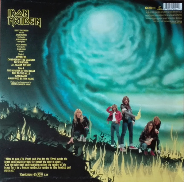 Iron Maiden – The Number Of The Beast (NUEVO, SELLADO) BOXV24