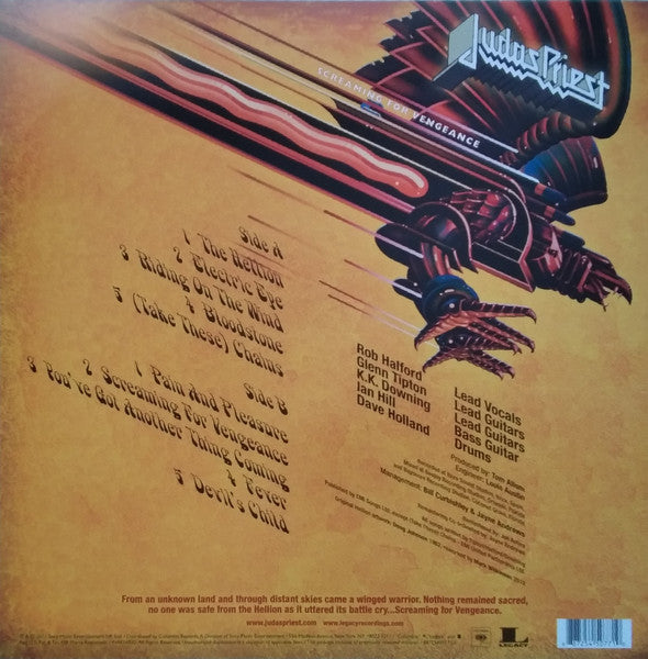 Judas Priest – Screaming For Vengeance - PICTURE DISC (NUEVO, SELLADO) BOXV14