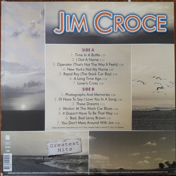 Jim Croce – Greatest Hits (NUEVO, SELLADO) BOXV20