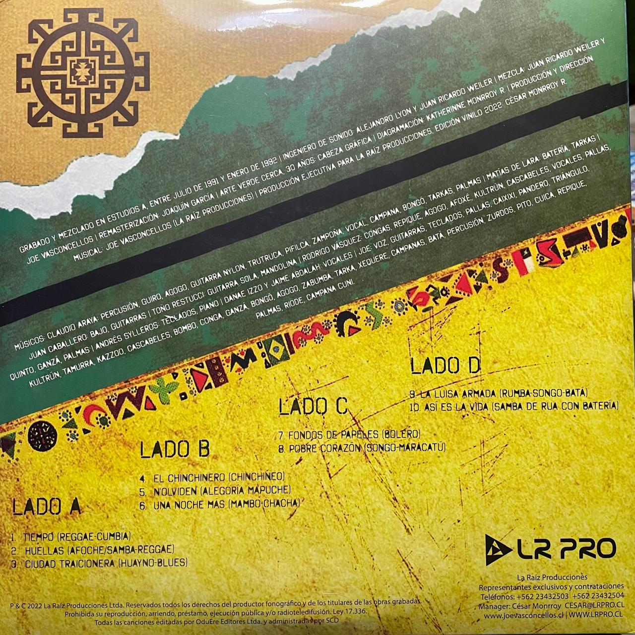 Joe Vasconcellos – Verde Cerca - EDICIÓN ESPECIAL 30 AÑOS / DISCO DOBLE (NUEVO, SELLADO) BOXV14