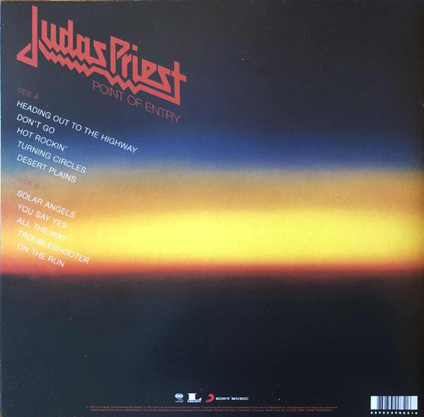 Judas Priest – Point Of Entry (NUEVO, SELLADO) BOXV20
