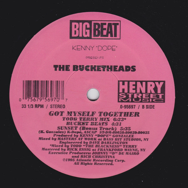 Kenny "Dope" Presents The Bucketheads – Got Myself Together (NM, FUNDA EX) BOX7