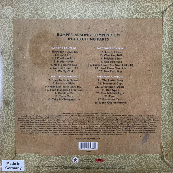 Kaiser Chiefs – Employment 20 (China Anniversary Edition) / CHINA ANNIVERSARY EDITION / DISCO DOBLE (NUEVO, SELLADO) BOXV56