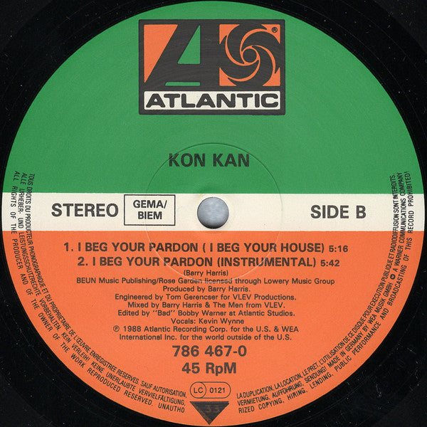 Kon·Kan – I Beg Your Pardon (NM, FUNDA EX) BOX24