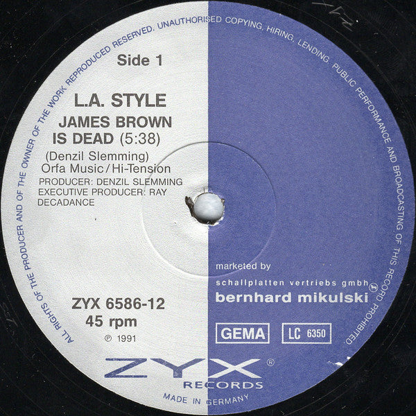 L.A. Style – James Brown Is Dead (EX) BOX35