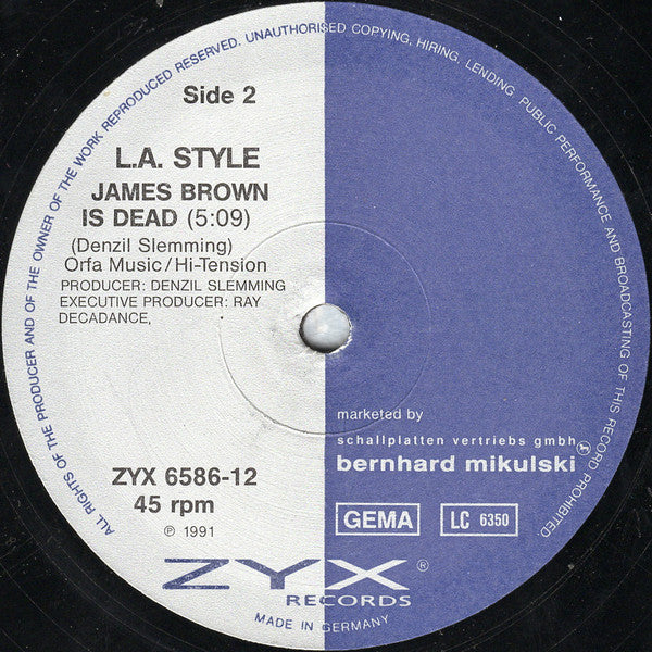 L.A. Style – James Brown Is Dead (EX) BOX35