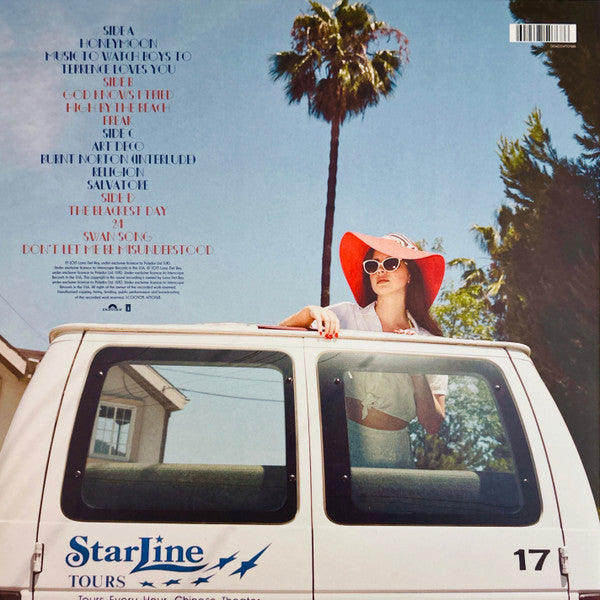 Lana Del Rey – Honeymoon /DISCO DOBLE (NUEVO, SELLADO) BOXV15