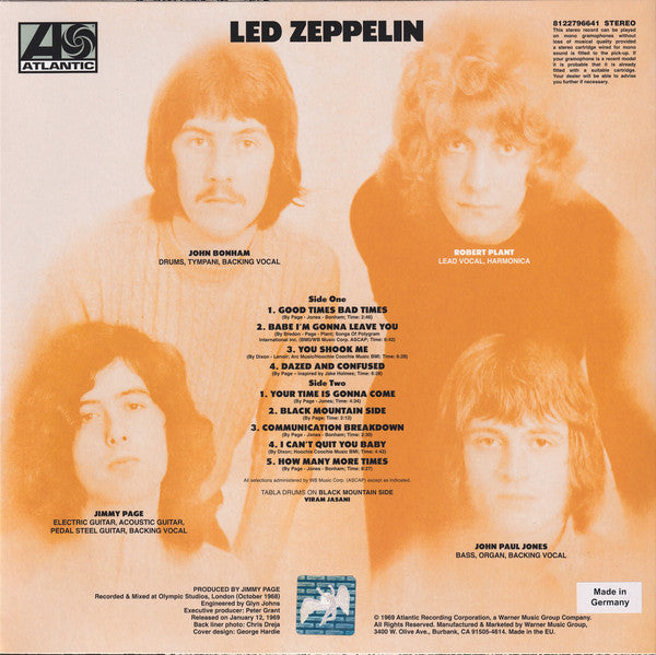 Led Zeppelin – Led Zeppelin (NUEVO, SELLADO) BOXV24