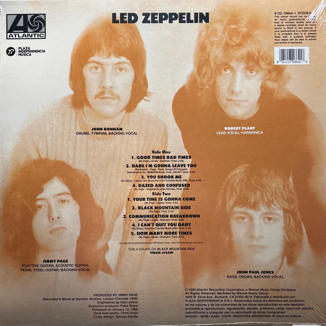 Led Zeppelin – Led Zeppelin (NUEVO, SELLADO) BOXV19