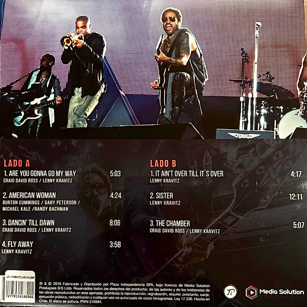Lenny kravitz – Colección Live / Edición Color (NUEVO, SELLADO) BOXV50