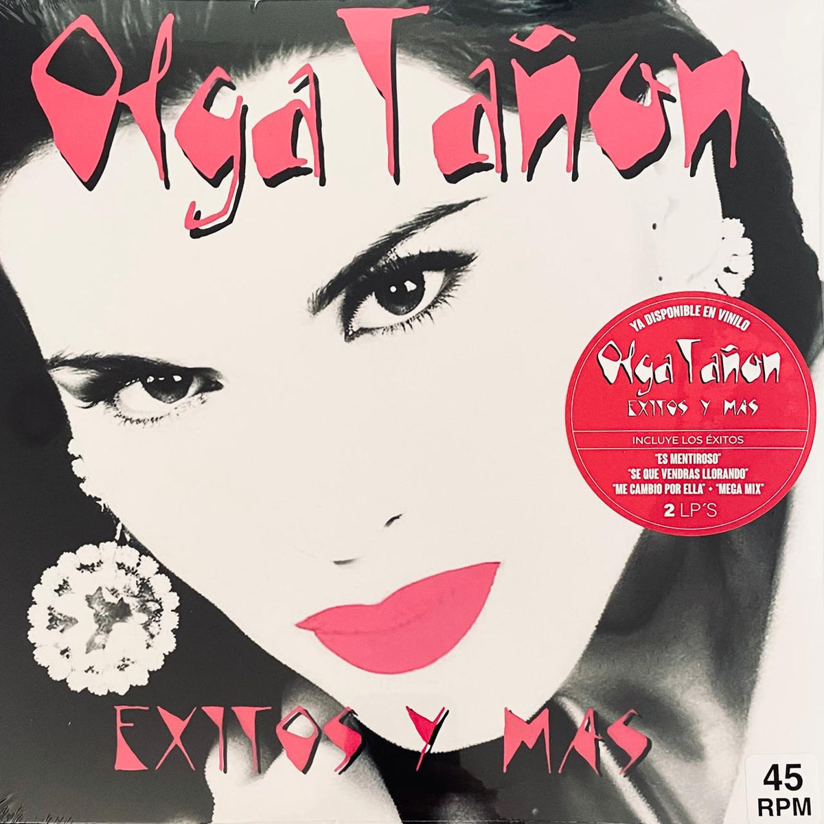 Olga Tañón – Éxitos y mas / DISCO DOBLE (NUEVO, SELLADO)