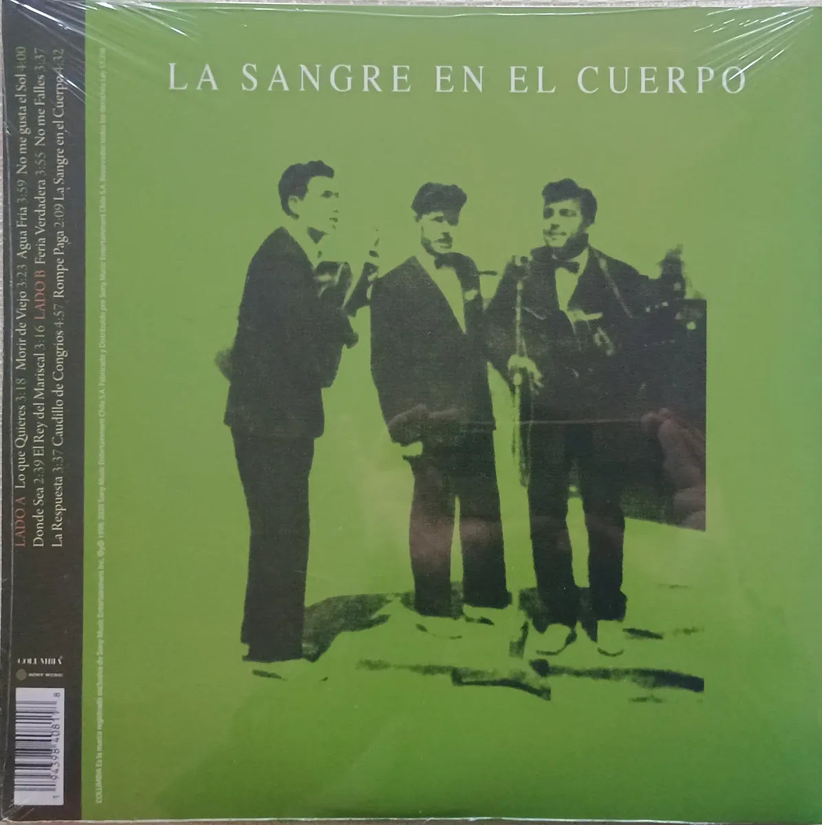 Los Tres – La Sangre En El Cuerpo (NUEVO, SELLADO) BOXV52