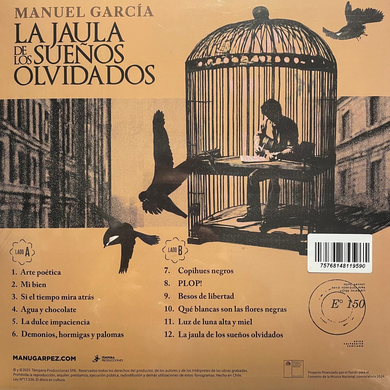 Manuel García – La Jaula De Los Sueños Olvidados (NUEVO, SELLADO) BOXV40